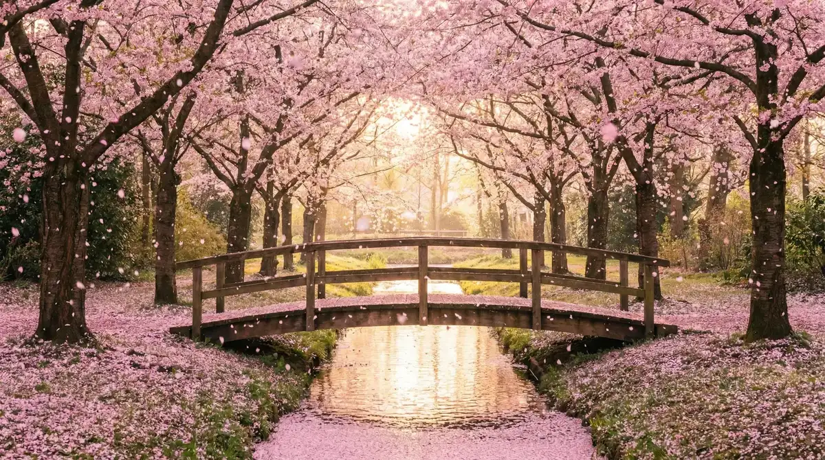 樱花桥畔 - 菅谷梨沙子快播 唯美风景